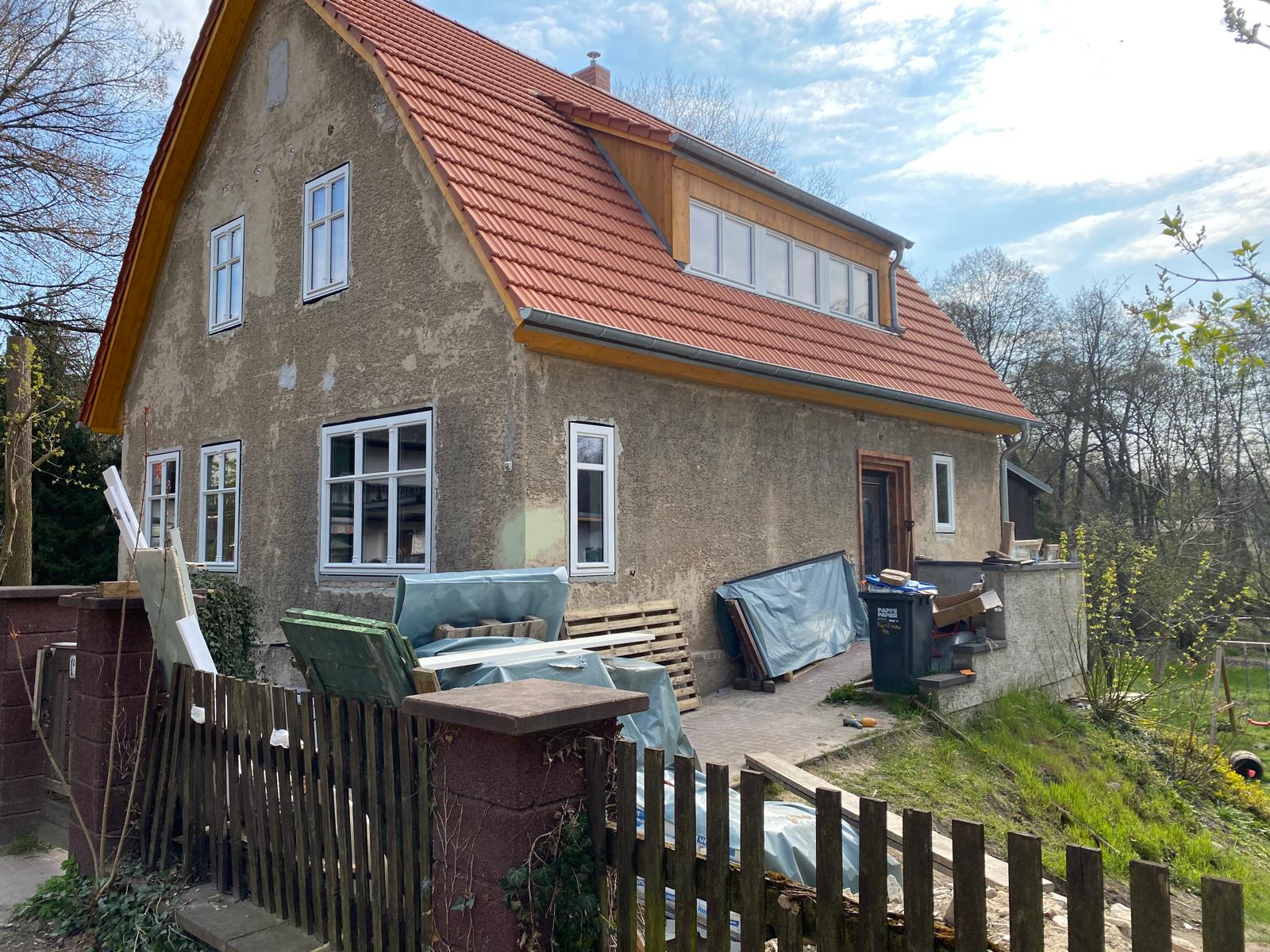 EFH Brandenburg an der Havel · Komplettsanierung Fassade