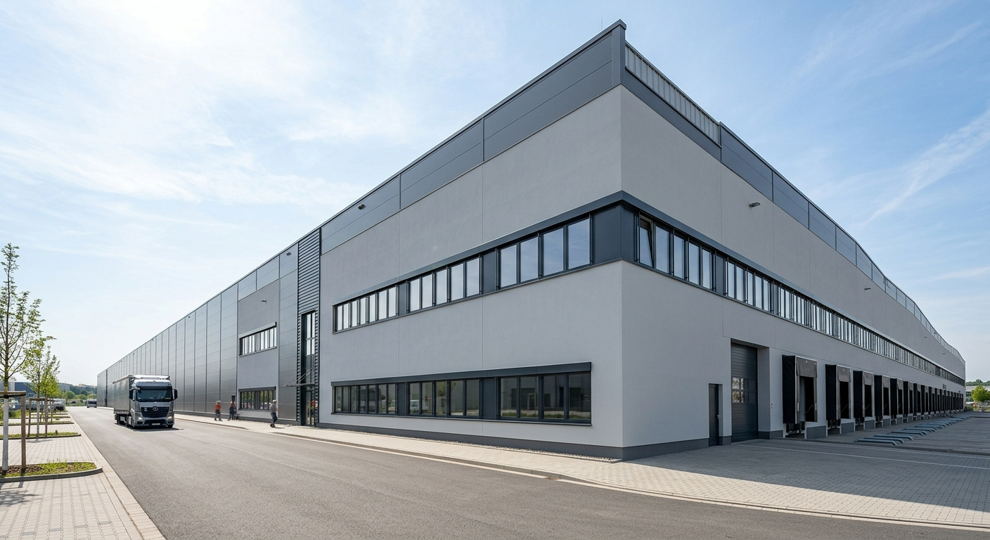 Gewerbe Berlin — Fassadensanierung Gewerbepark