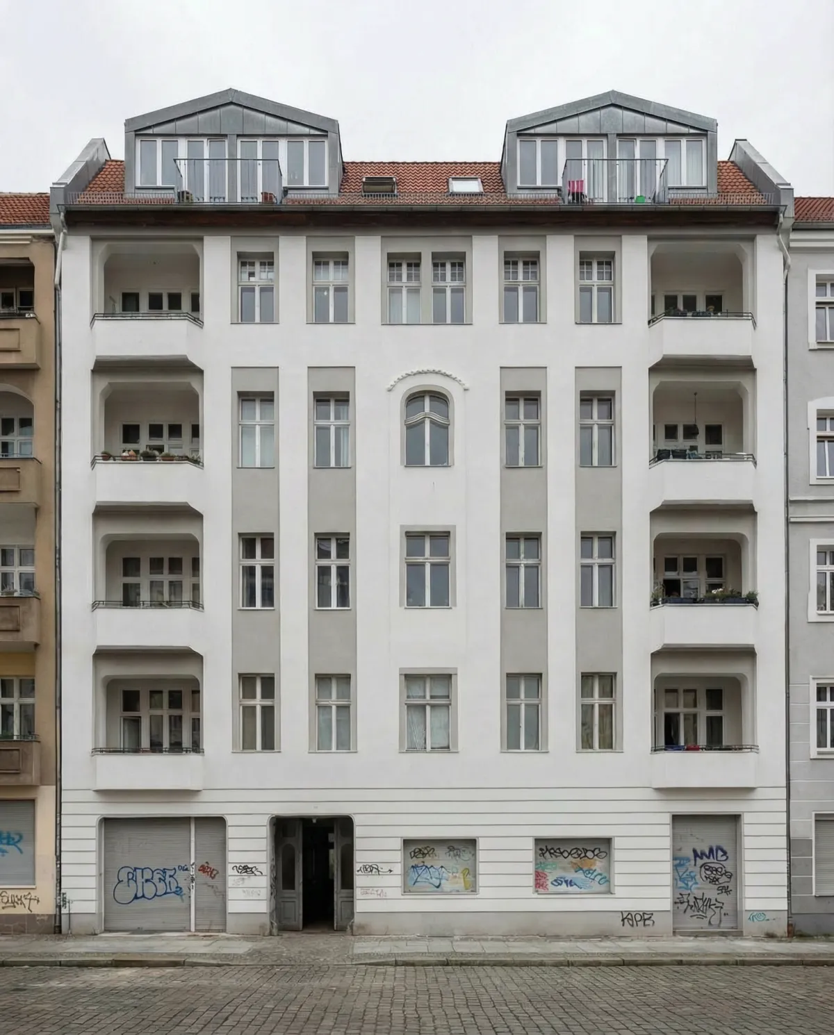 Denkmal Schillerstraße Gera — Altbau Fugen + Mineralputz